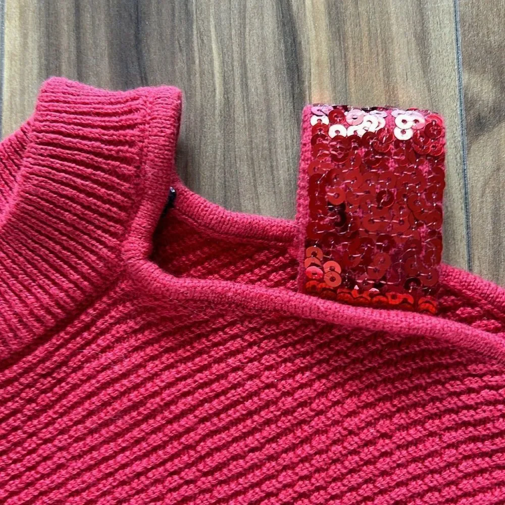 NEW DKNY Red Sweater